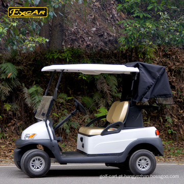 Excar mini golf car com tampa de saco de golfe